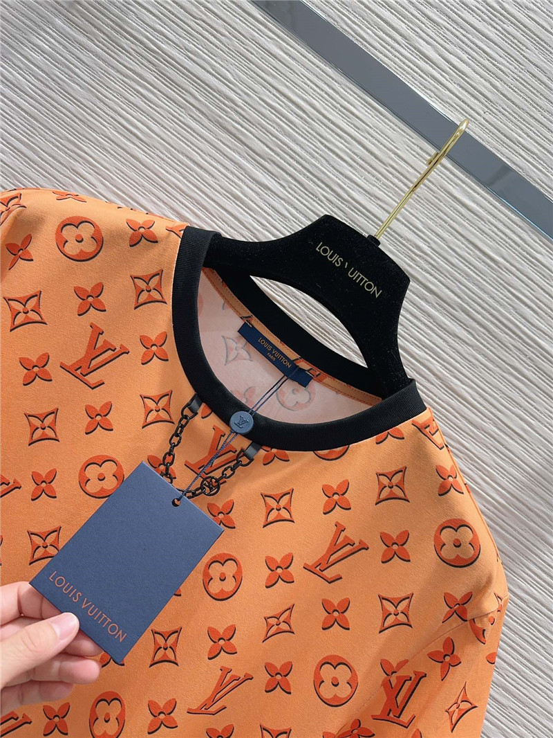 l0vis Vvtt0n lv recycled presbyopia printed t-shirt replicas clothes