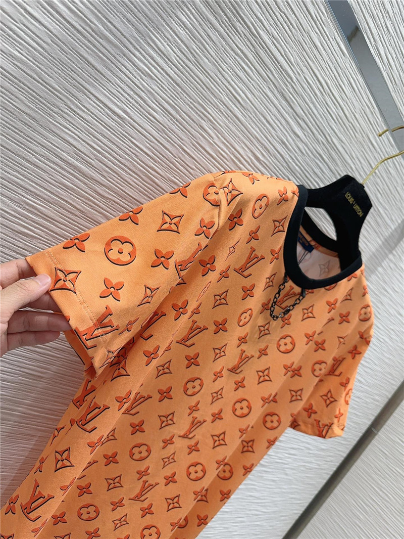 l0vis Vvtt0n lv recycled presbyopia printed t-shirt replicas clothes