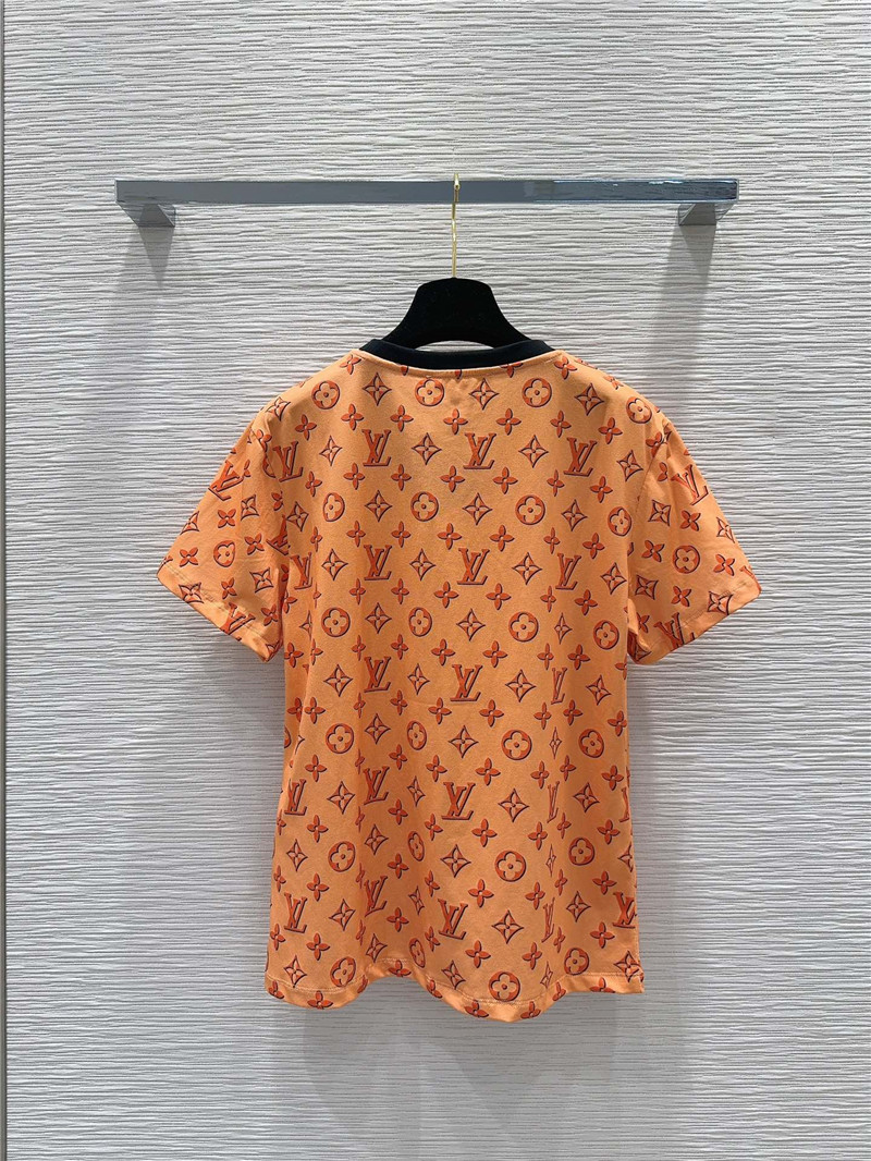 l0vis Vvtt0n lv recycled presbyopia printed t-shirt replicas clothes