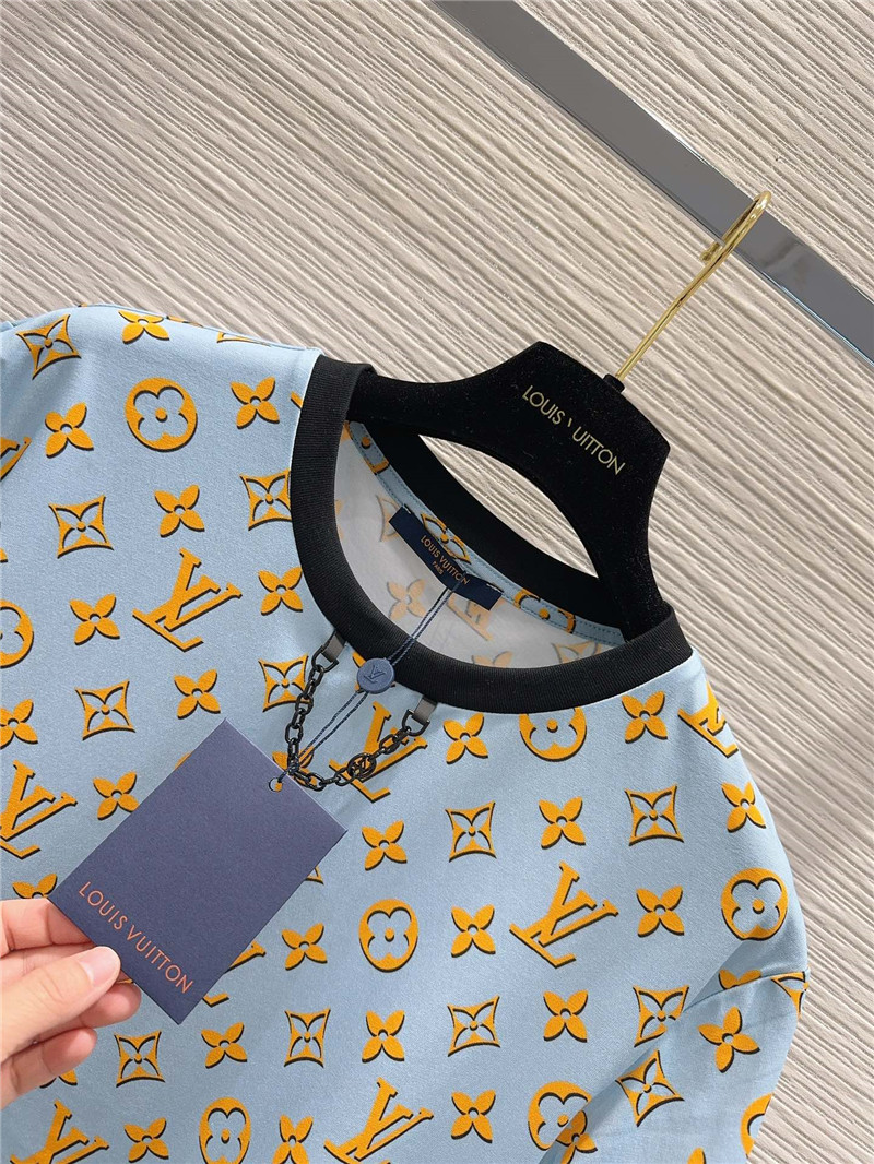 l0vis Vvtt0n lv recycled presbyopia printed t-shirt replicas clothes