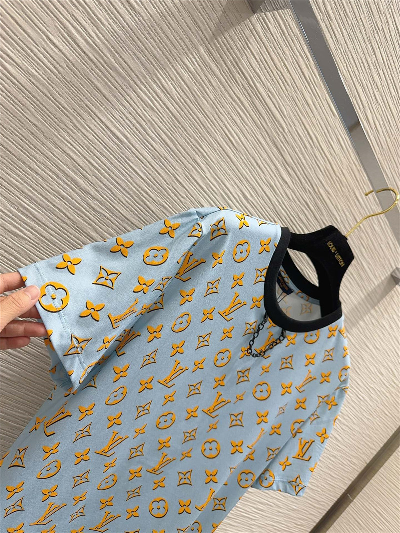 l0vis Vvtt0n lv recycled presbyopia printed t-shirt replicas clothes