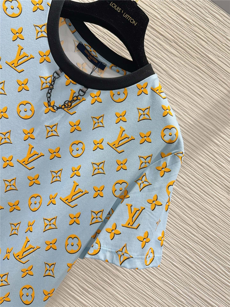 l0vis Vvtt0n lv recycled presbyopia printed t-shirt replicas clothes