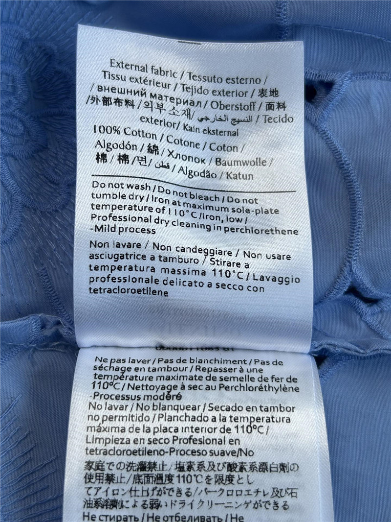 Va1e*ntin0 lace flower embroidered shirt replica d&g clothing