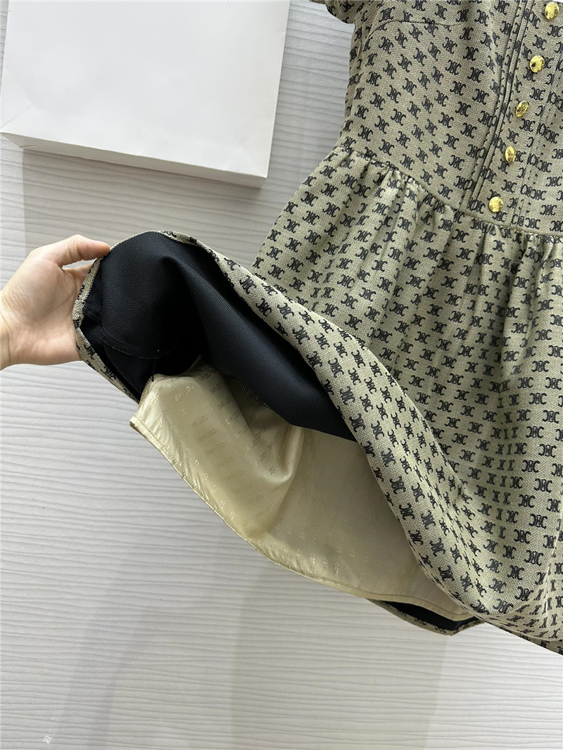 Ce1i*e jacquard dress replica d&g clothing