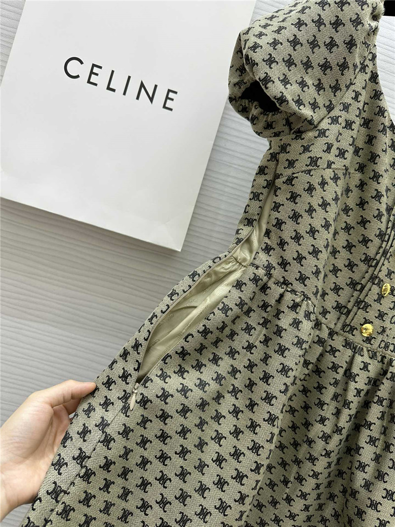 Ce1i*e jacquard dress replica d&g clothing