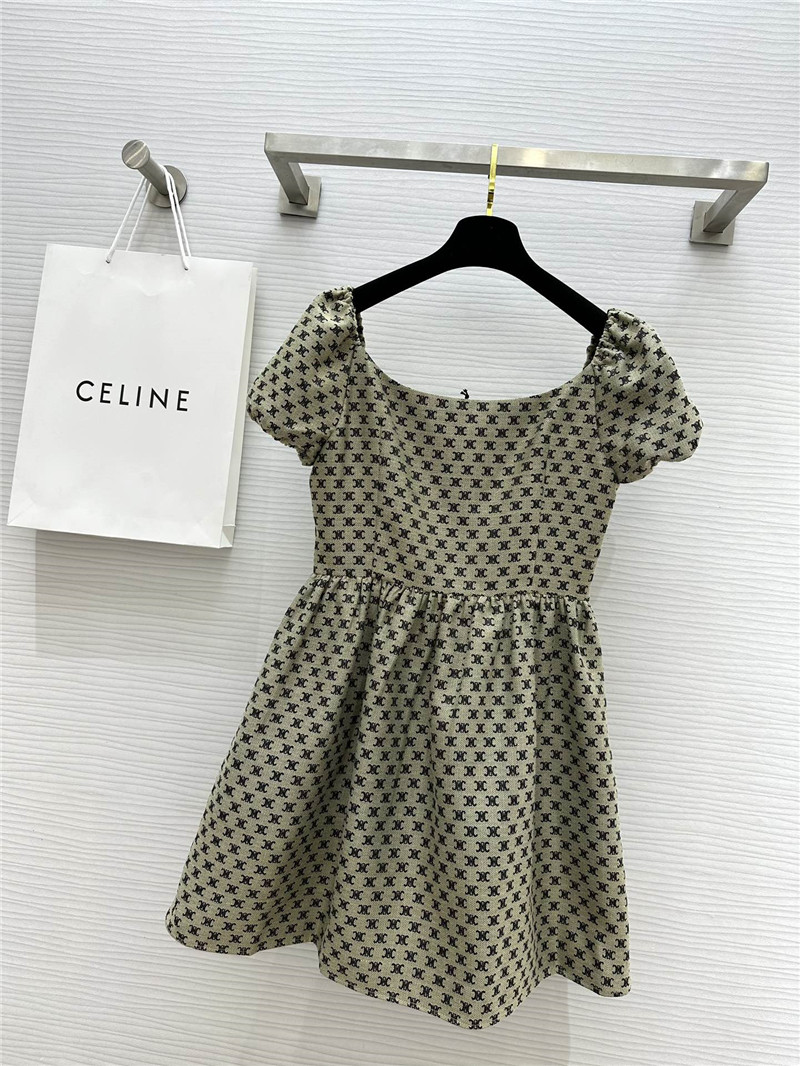 Ce1i*e jacquard dress replica d&g clothing