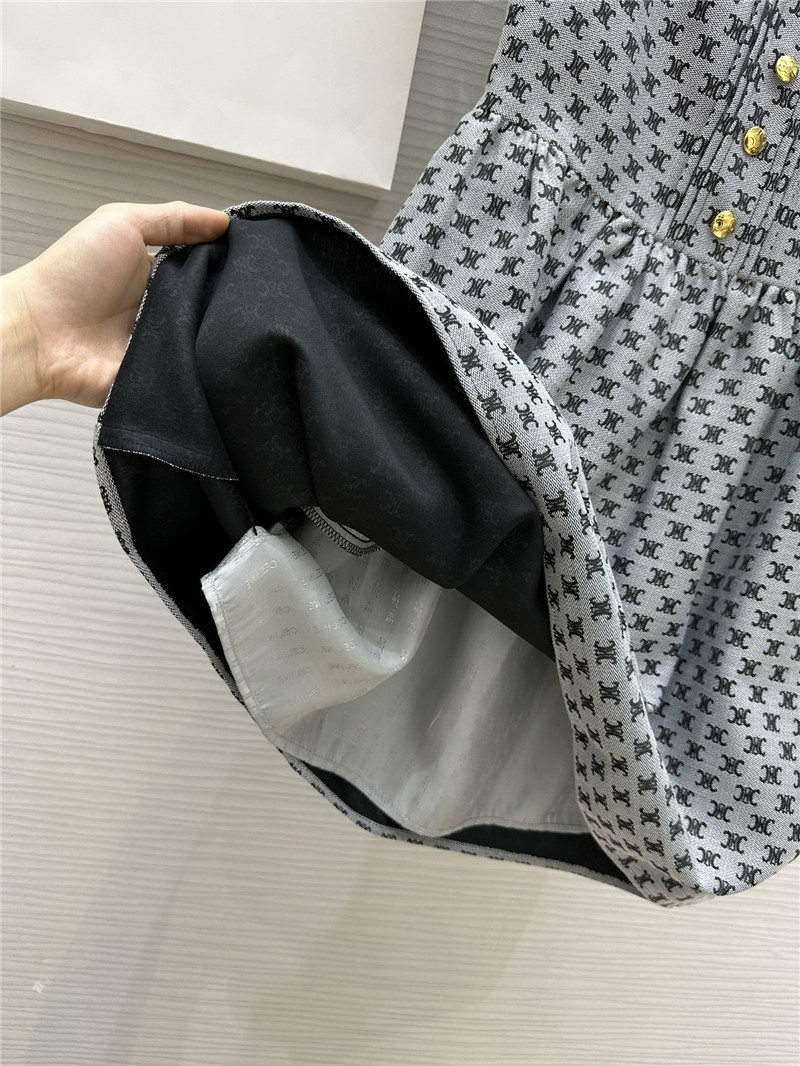 Ce1i*e jacquard dress replica d&g clothing