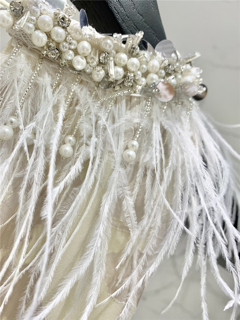 Y51 rayon satin cutout dress replica clothes