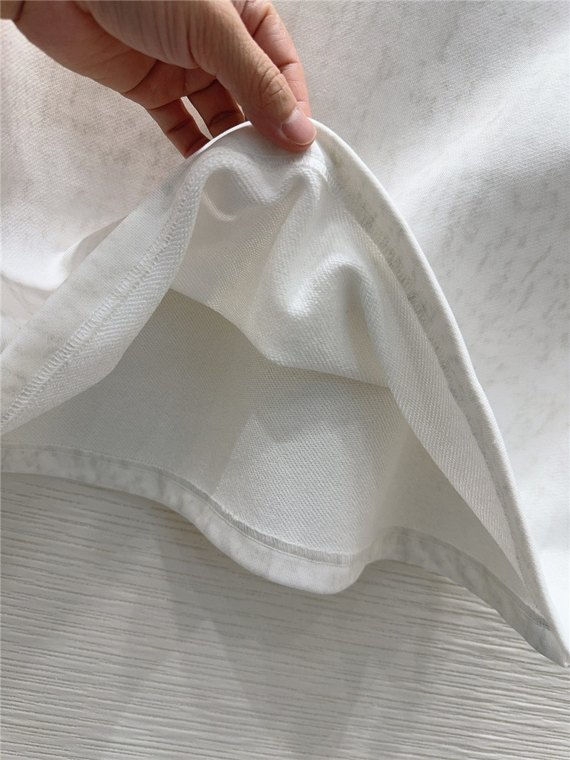 l0vis Vvtt0n white letter print t-shirt sets