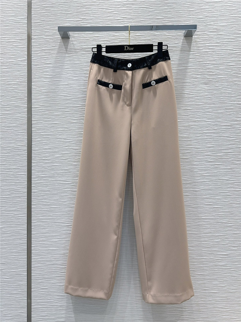 D10r trousers wide leg trousers cheap replica designer clothes