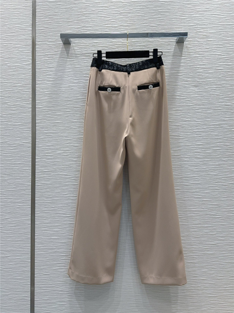 D10r trousers wide leg trousers cheap replica designer clothes