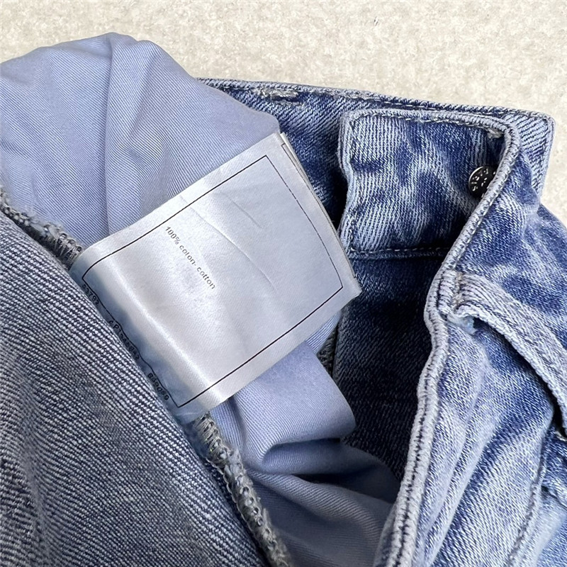 Ch**el handmade high-end jeans replica clothing