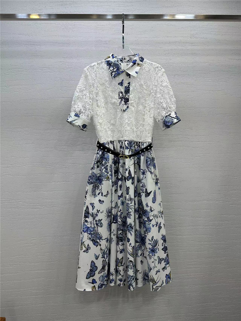 D10r water soluble lace heavy dress replica clothing