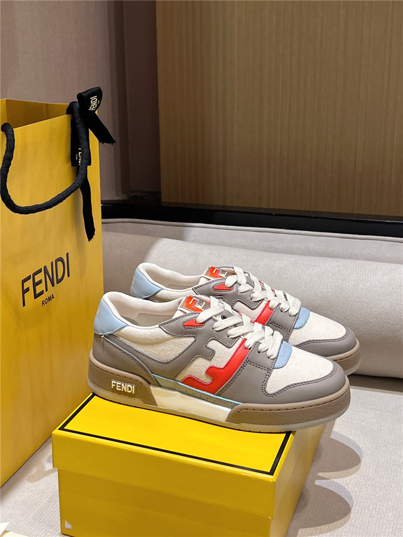 F**di match low top sneakers women