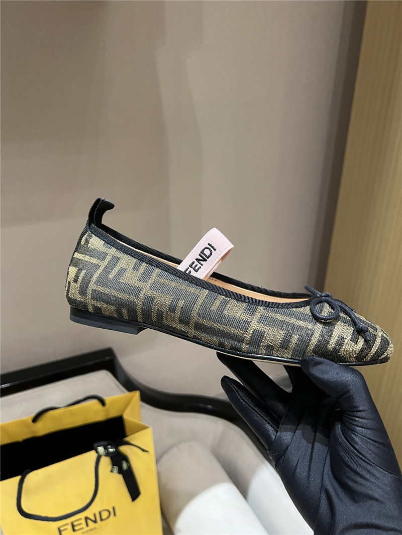 F**di junior ballet flats