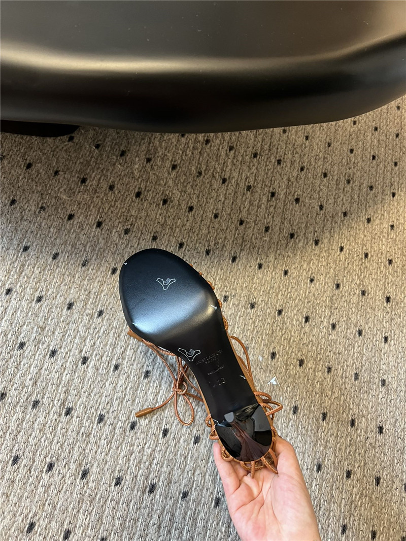 Sa1nt Lau*nt babylone 90mm leather sandals