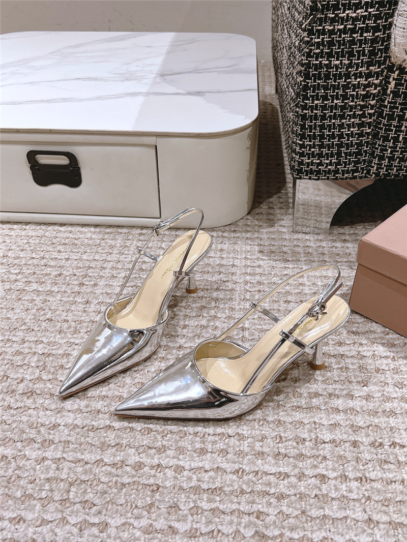 Gianvito Rossi Ribbon 85mm Slingback Pumps