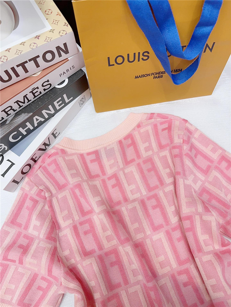 F**di short-sleeved knitted top replica clothes