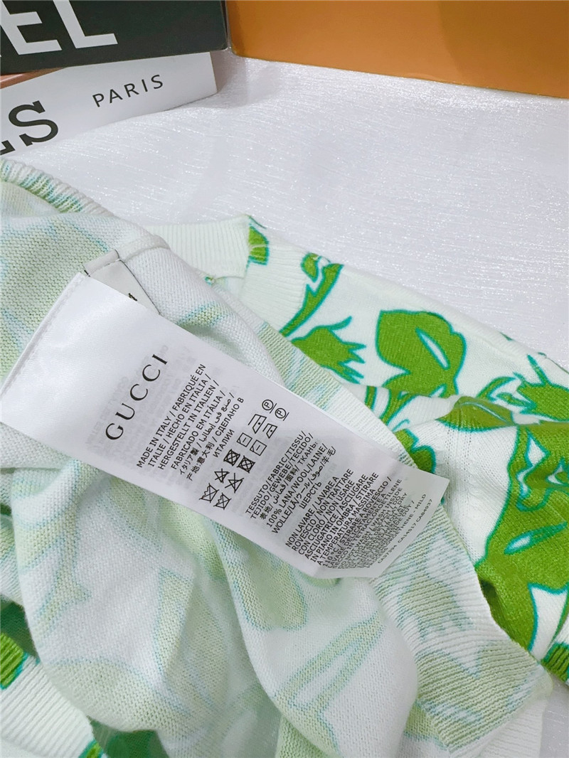 Gucci round neck short sleeve thin top replica d&g clothing