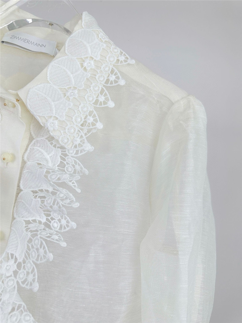 zimm lapel long sleeve women’s shirt tops replicas clothes