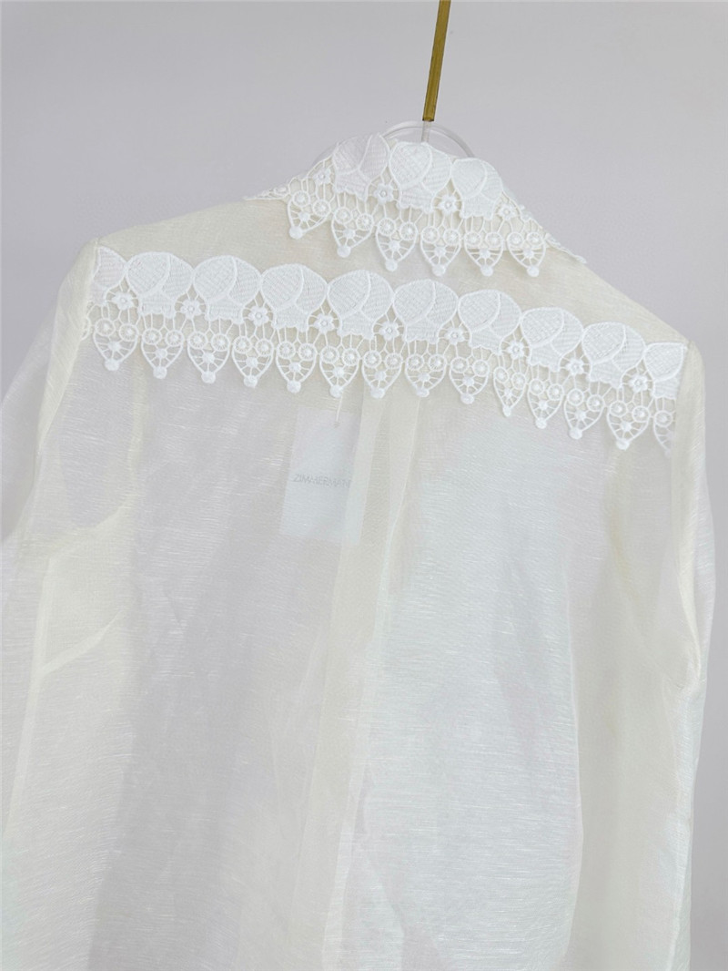 zimm lapel long sleeve women’s shirt tops replicas clothes