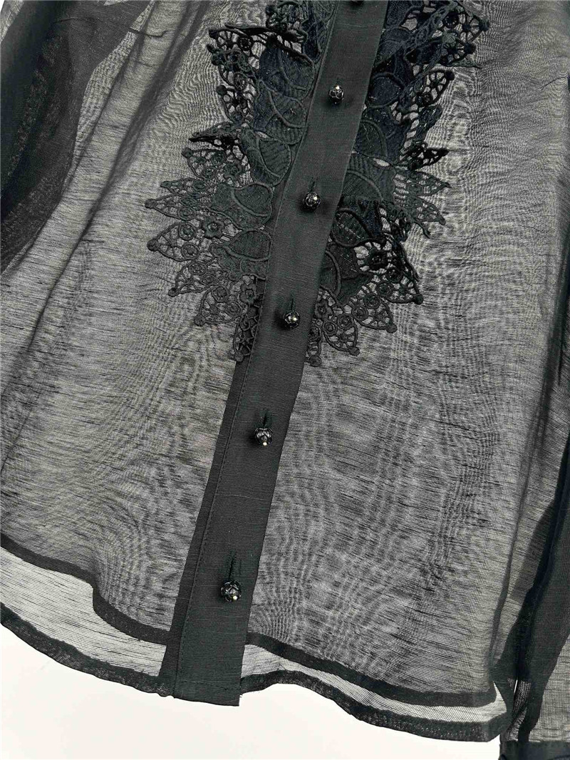 zimm lapel long sleeve women’s shirt tops replicas clothes