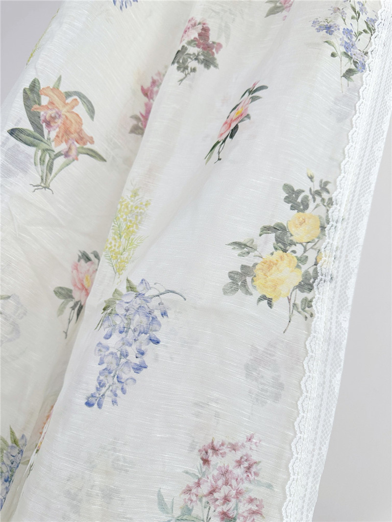 zimm lace detail flared high waist trousers replica d&g clothing