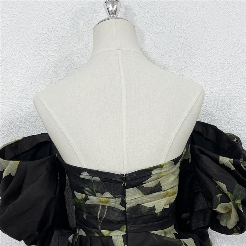 zimm one shoulder dress replica d&g clothing