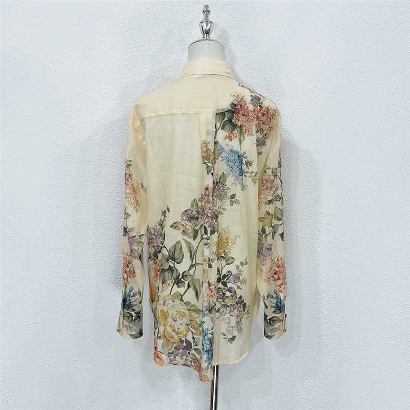 zimm ramie top + Linen wide leg pants replica d&g clothing