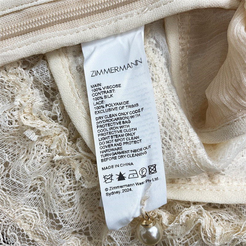 zimm rayon patchwork lace top replica clothing