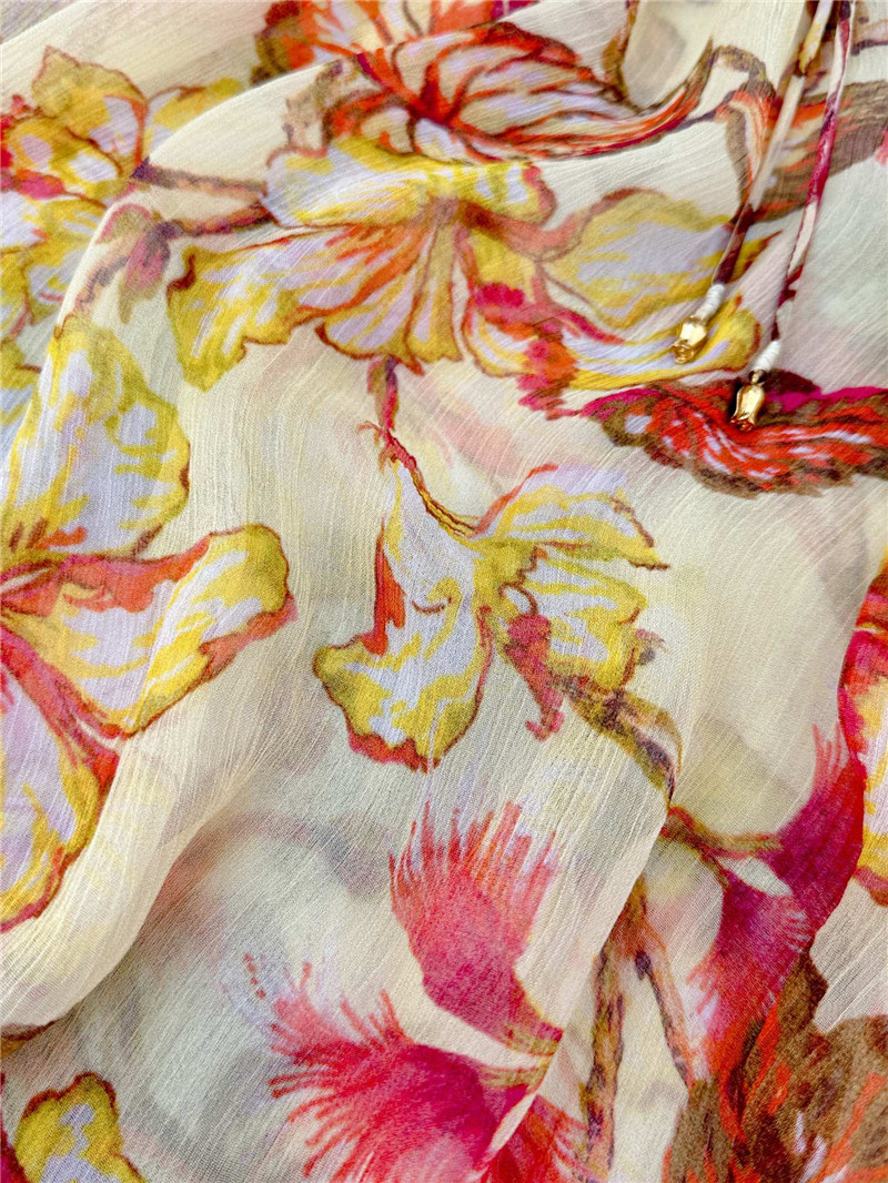 zimm lantern sleeve tie top replica d&g clothing