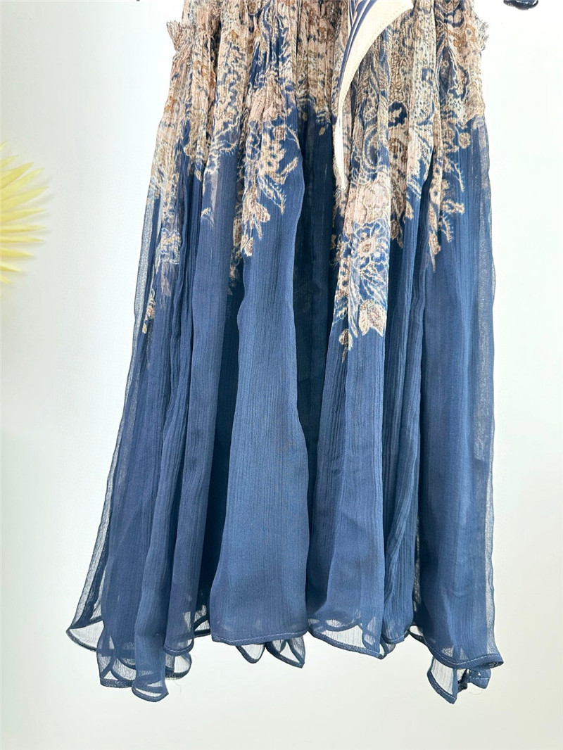 zimm high neck long sleeve midi dress replica designer clothes