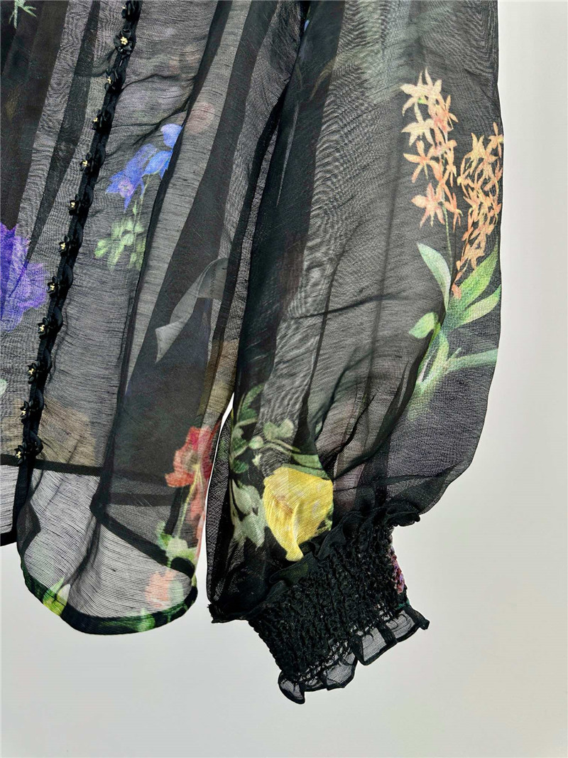 zimm lantern sleeve women’s shirt tops replica clothing