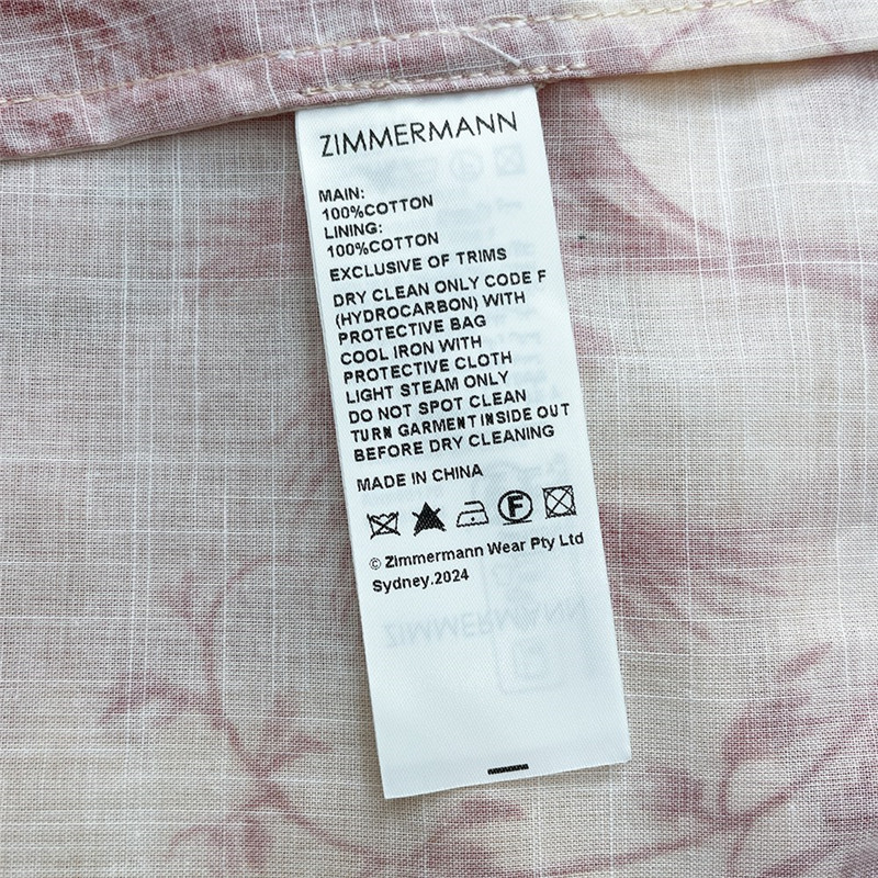 zimm Bamboo knot cotton printed drawstring dress