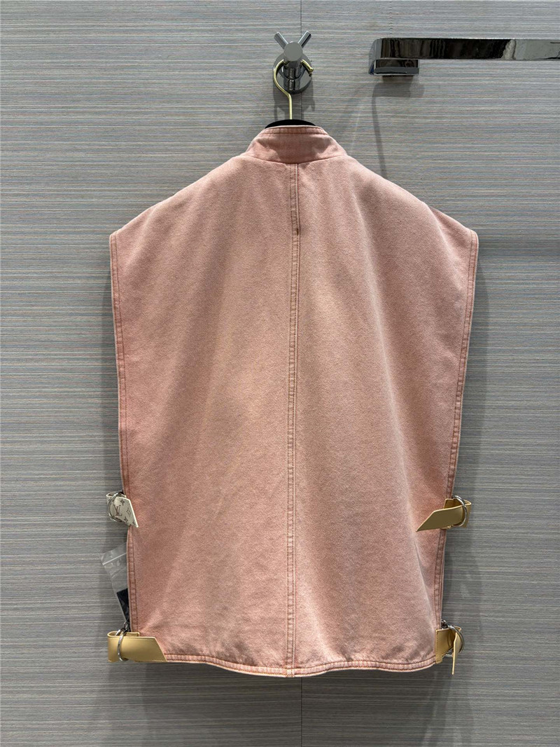 louis vuitton LV denim work vest jacket replica d&g clothing