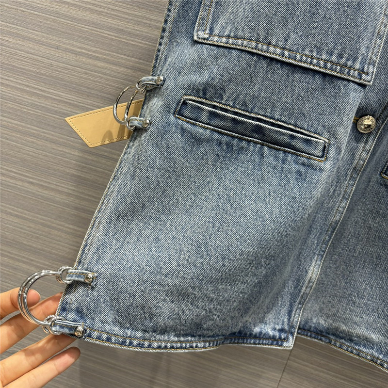 louis vuitton LV denim work vest jacket replica d&g clothing