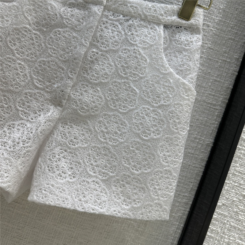 Ch**el double c webbing waist shorts replica clothes