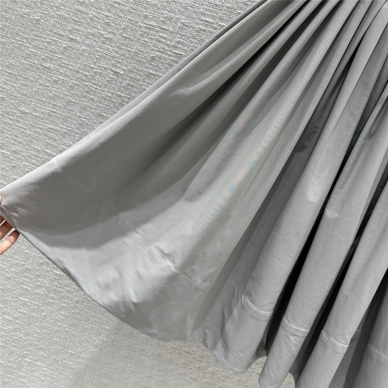 Pra*a low waisted pleated skirt cheap replica designer clothes