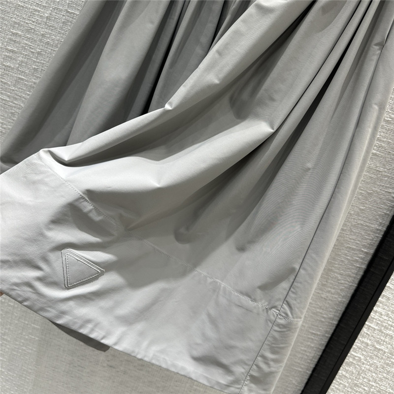 Pra*a low waisted pleated skirt cheap replica designer clothes