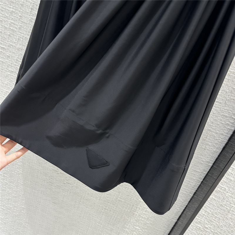 Pra*a low waisted pleated skirt cheap replica designer clothes