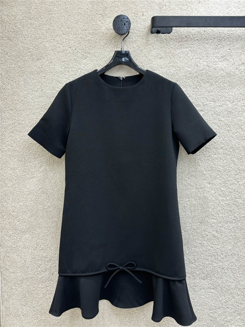 Va1e*ntin0 ruffled fishtail dress replica clothing sites