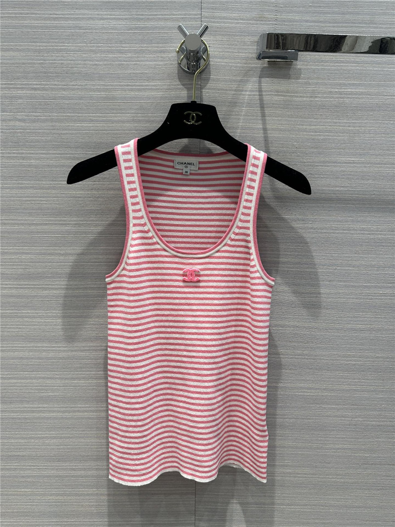 Ch**el knitted vest replica designer clothing websites