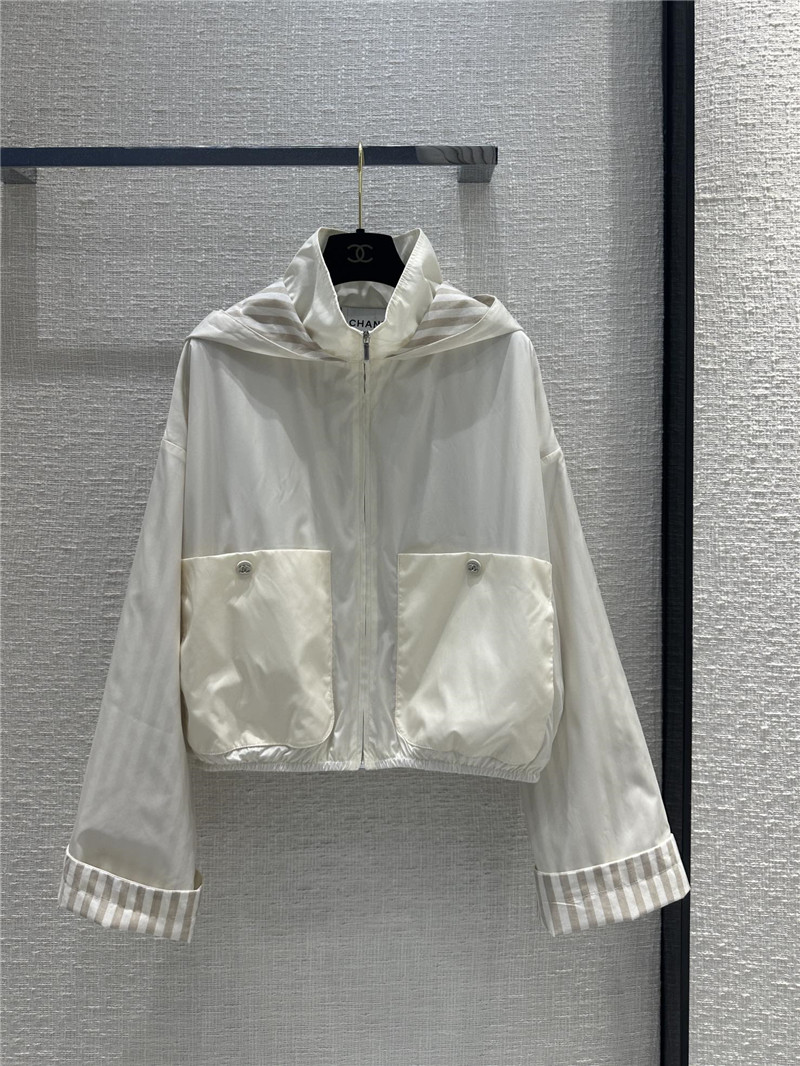 Ch**el nylon windbreaker jacket replica clothing sites