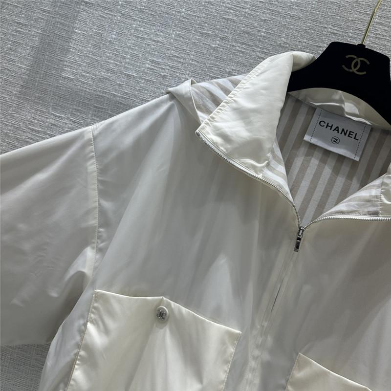 Ch**el nylon windbreaker jacket replica clothing sites