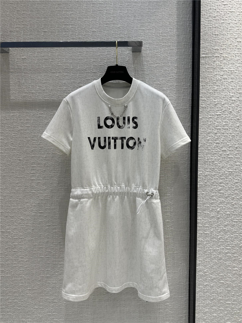l0vis Vvtt0n lv sfumato cotton dress replica d&g clothing