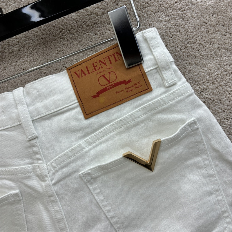 Va1e*ntin0 high waist a line shorts replica d&g clothing