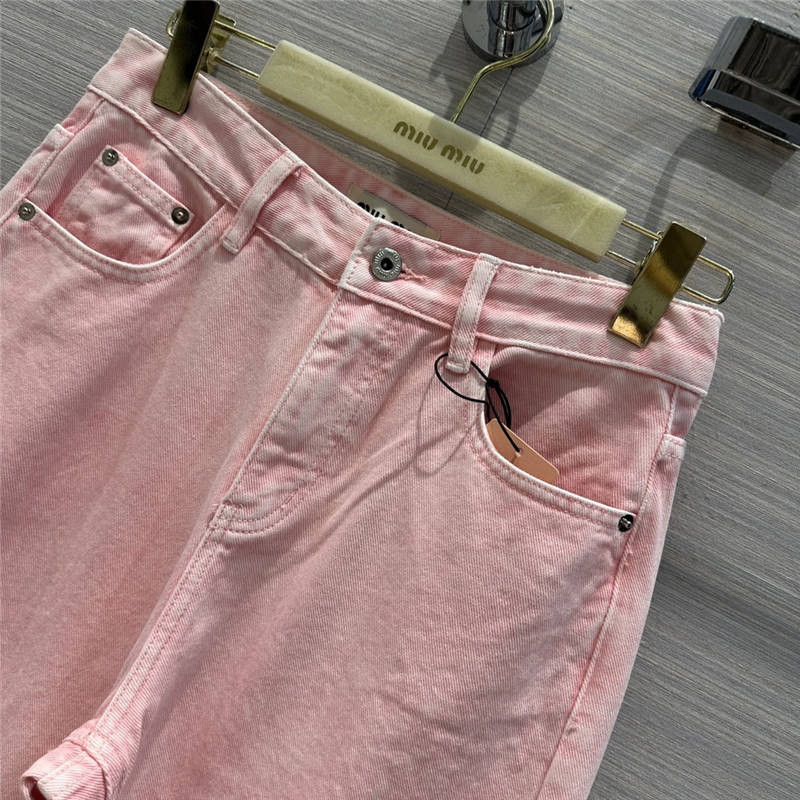 M1um1u straight jeans cheap replica designer clothes