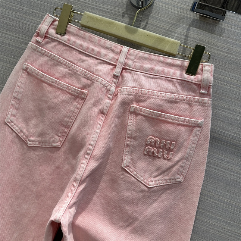 M1um1u straight jeans cheap replica designer clothes