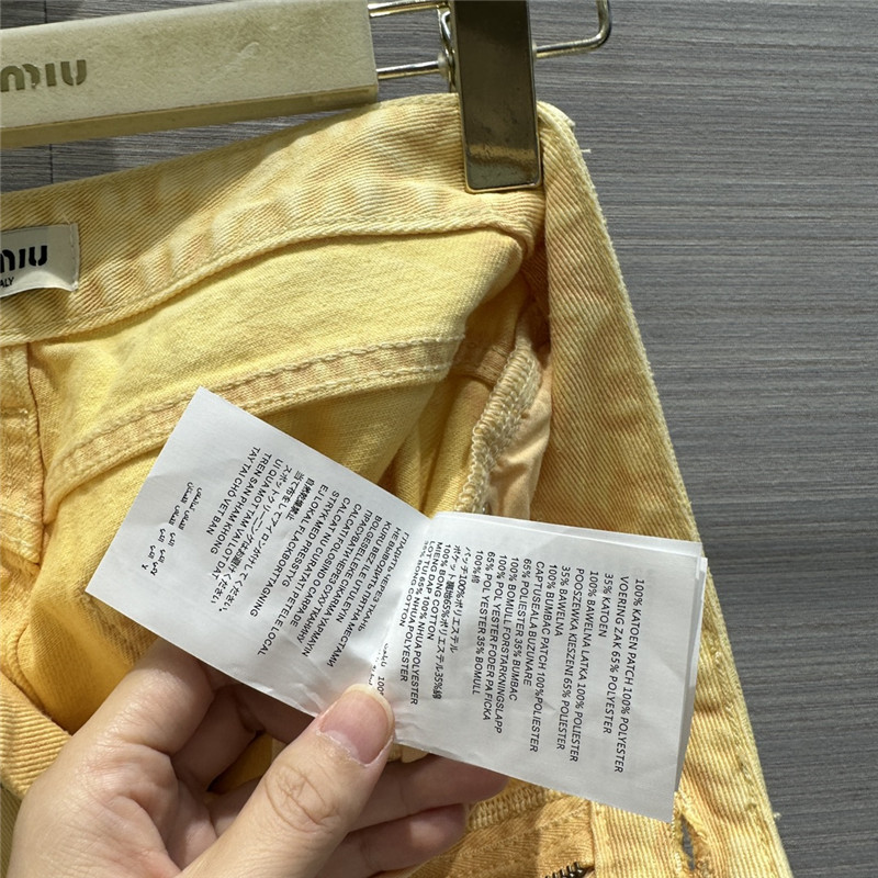 M1um1u straight jeans cheap replica designer clothes