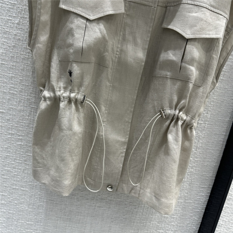 D10r work style stand collar vest jacket replica clothes